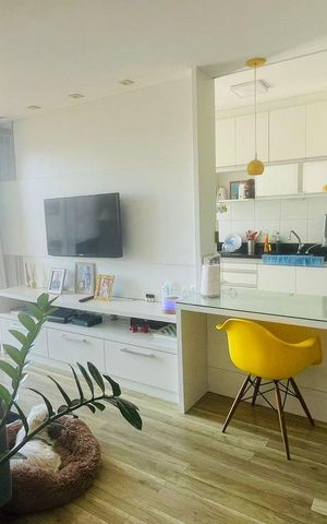 Apartamento à venda com 59m², 2 quartos e 1 vaga