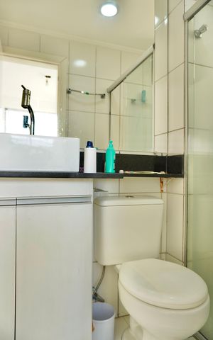 Apartamento à venda com 64m², 3 quartos e 1 vaga Apartamento à venda com 64m², 3 quartos e 1 vagaSuíte - Banheiro