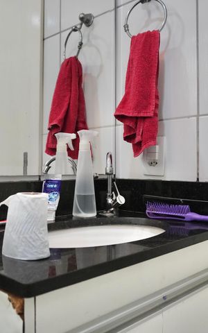 Apartamento à venda com 64m², 3 quartos e 1 vaga Apartamento à venda com 64m², 3 quartos e 1 vagaBanheiro Social