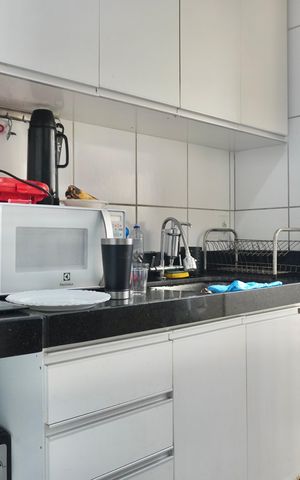 Apartamento à venda com 64m², 3 quartos e 1 vaga Apartamento à venda com 64m², 3 quartos e 1 vagaCozinha e Área de Serviço