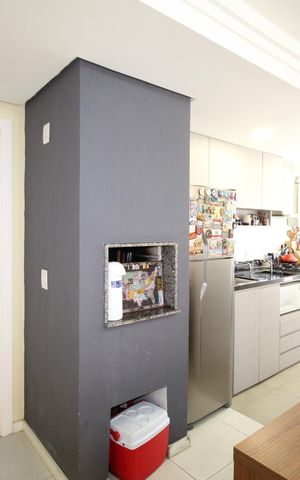 Apartamento à venda com 58m², 2 quartos e 2 vagasSala/Cozinha
