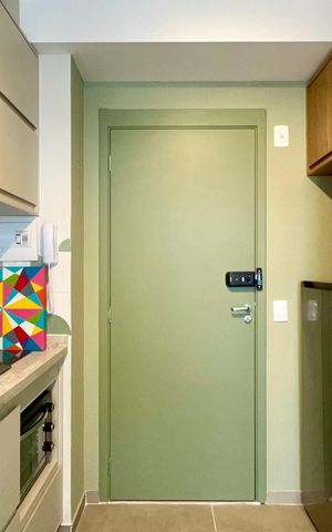 Studio para alugar com 27m², 1 quarto e sem vaga Studio para alugar com 27m², 1 quarto e sem vagaCozinha
