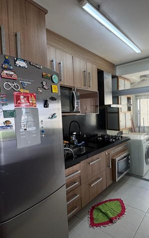 Apartamento à venda com 64m², 3 quartos e 1 vagaCozinha