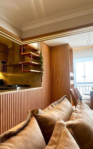 Apartamento à venda com 60m², 2 quartos e 1 vaga Apartamento à venda com 60m², 2 quartos e 1 vagaSala