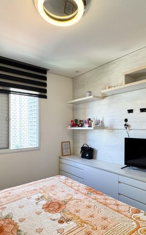 Apartamento para alugar com 60m², 2 quartos e 1 vagaQuarto 2