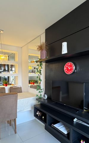 Apartamento para alugar com 60m², 2 quartos e 1 vagaSala