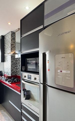 Apartamento para alugar com 60m², 2 quartos e 1 vagaCozinha 