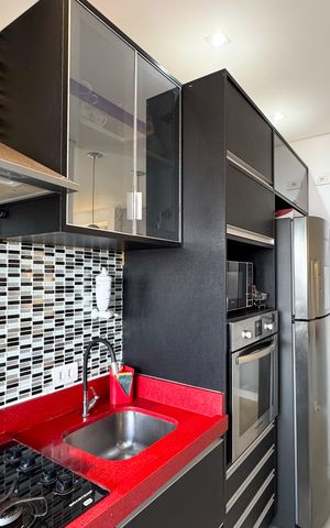 Apartamento para alugar com 60m², 2 quartos e 1 vagaCozinha 