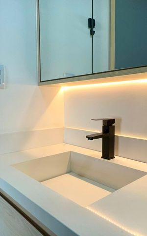 Apartamento à venda com 70m², 2 quartos e 1 vaga Apartamento à venda com 70m², 2 quartos e 1 vagaBanheiro da Suíte