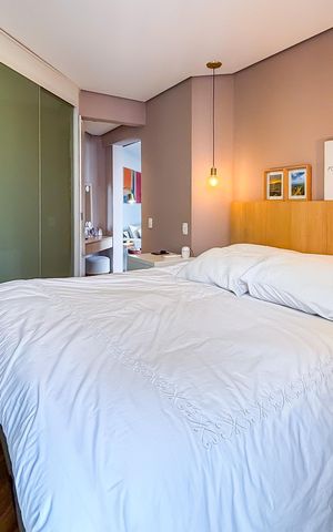 Apartamento à venda com 90m², 1 quarto e 1 vaga