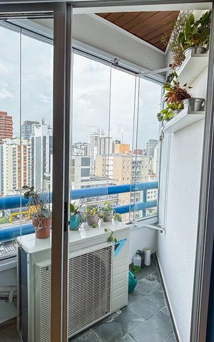 Apartamento à venda com 90m², 1 quarto e 1 vaga