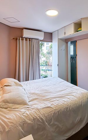 Apartamento à venda com 90m², 1 quarto e 1 vaga