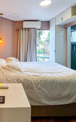 Apartamento à venda com 90m², 1 quarto e 1 vaga