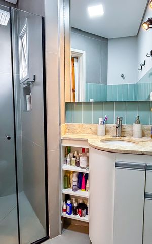Apartamento à venda com 90m², 1 quarto e 1 vaga