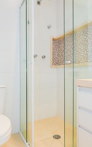Apartamento à venda com 110m², 3 quartos e 3 vagasBanheiro da Suíte