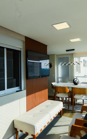 Apartamento à venda com 110m², 3 quartos e 3 vagasVaranda da Sala