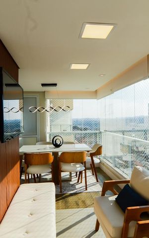 Apartamento à venda com 110m², 3 quartos e 3 vagasVaranda da Sala