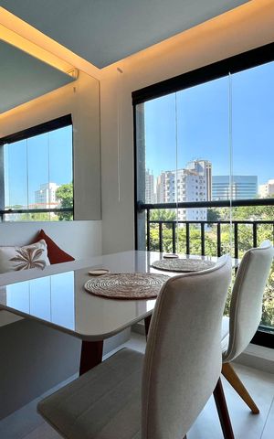 Apartamento à venda com 34m², 2 quartos e sem vaga Apartamento à venda com 34m², 2 quartos e sem vagaSala de Jantar