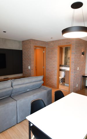 Apartamento à venda com 61m², 1 quarto e 1 vagaSala