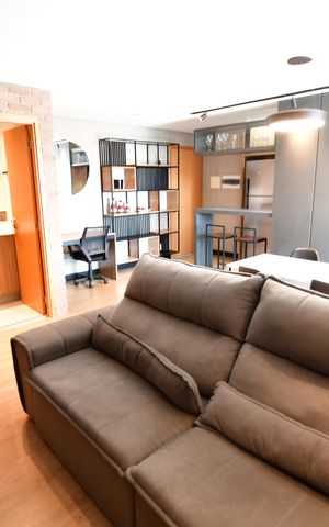 Apartamento à venda com 61m², 1 quarto e 1 vagaSala