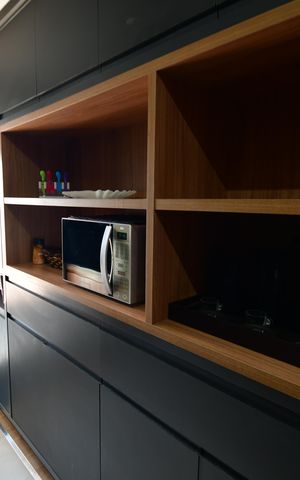 Apartamento à venda com 61m², 1 quarto e 1 vagaCozinha