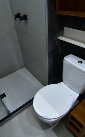 Apartamento à venda com 61m², 1 quarto e 1 vagaBanheiro