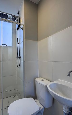 Apartamento para alugar com 44m², 2 quartos e sem vaga Apartamento para alugar com 44m², 2 quartos e sem vagaBanheiro Social