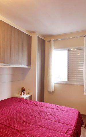 Apartamento à venda com 46m², 1 quarto e 1 vagaQuarto 