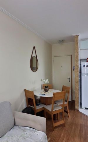 Apartamento à venda com 46m², 1 quarto e 1 vagaSala 