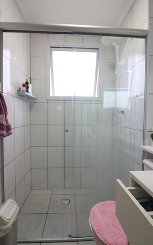 Apartamento à venda com 46m², 1 quarto e 1 vagaBanheiro Social