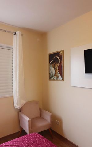 Apartamento à venda com 46m², 1 quarto e 1 vagaQuarto 