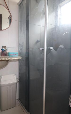 Casa para alugar com 116m², 3 quartos e 2 vagasBanheiro Quarto 1 suíte
