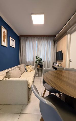 Apartamento à venda com 34m², 2 quartos e sem vaga Apartamento à venda com 34m², 2 quartos e sem vagaSala