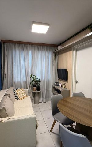 Apartamento à venda com 34m², 2 quartos e sem vaga Apartamento à venda com 34m², 2 quartos e sem vagaSala