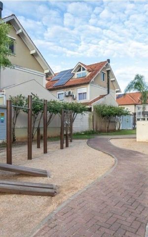 Casa de condomínio à venda com 146m², 3 quartos e 2 vagas Casa de condomínio à venda com 146m², 3 quartos e 2 vagasÁrea externa