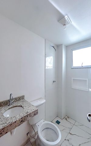 Apartamento à venda com 38m², 2 quartos e sem vagaBanheiro