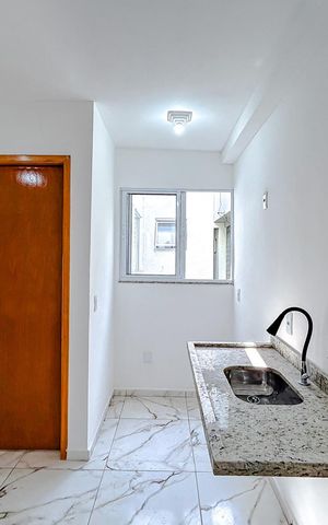 Apartamento à venda com 38m², 2 quartos e sem vagaCozinha