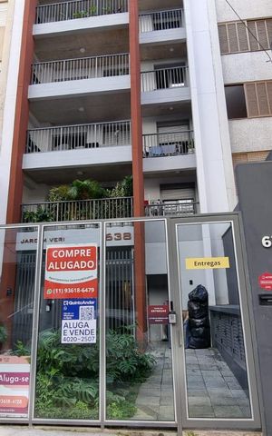 Studio à venda com 26m², 1 quarto e sem vaga