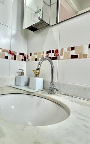 Apartamento à venda com 60m², 2 quartos e 1 vaga Apartamento à venda com 60m², 2 quartos e 1 vagaBanheiro Corredor