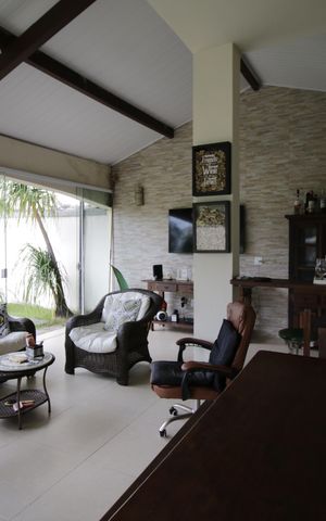 Casa de condomínio à venda com 350m², 5 quartos e 5 vagasÁrea gourmet