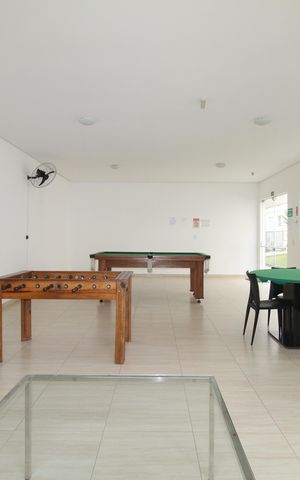 Apartamento para alugar com 43m², 2 quartos e 1 vagaÁrea comum - Sala de Jogos