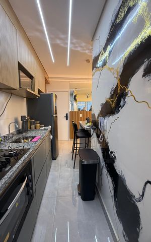 Apartamento à venda com 69m², 3 quartos e 2 vagas Apartamento à venda com 69m², 3 quartos e 2 vagasCozinha