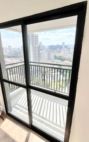 Studio à venda com 31m², 1 quarto e sem vagaVaranda da Sala