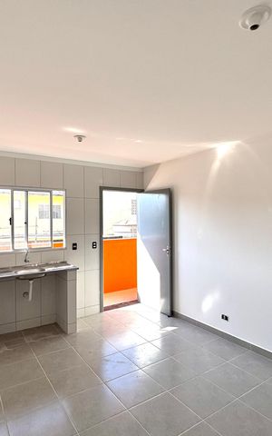 Casa para alugar com 34m², 1 quarto e sem vaga Casa para alugar com 34m², 1 quarto e sem vagaSala/Cozinha