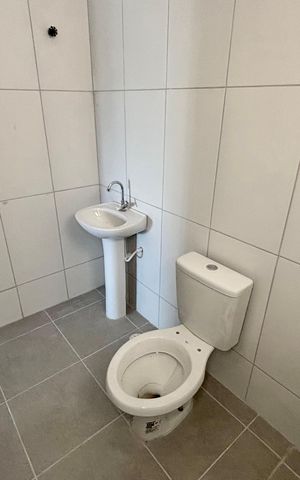 Casa para alugar com 55m², 2 quartos e sem vaga Casa para alugar com 55m², 2 quartos e sem vagaBanheiro