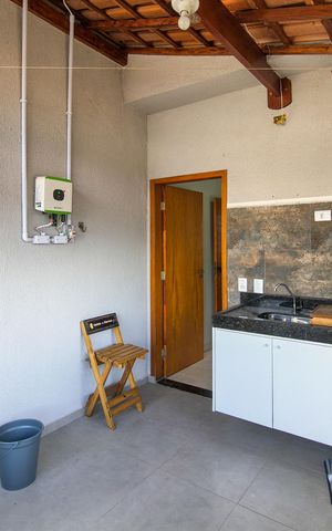 Casa de condomínio para alugar com 180m², 3 quartos e sem vaga Casa de condomínio para alugar com 180m², 3 quartos e sem vagaChurrasqueira