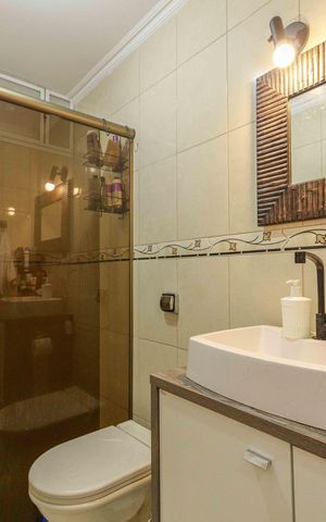 Apartamento à venda com 80m², 2 quartos e sem vagaBanheiro Social