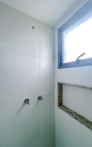 Apartamento à venda com 55m², 2 quartos e 1 vagaBanheiro da Suíte