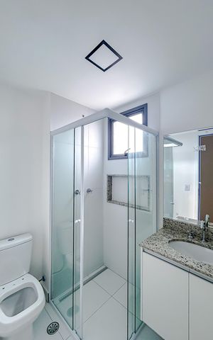 Apartamento à venda com 55m², 2 quartos e 1 vagaBanheiro da Suíte