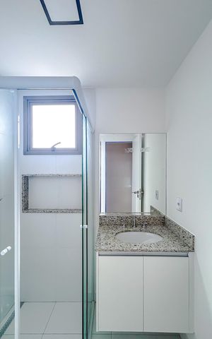 Apartamento à venda com 55m², 2 quartos e 1 vagaBanheiro da Suíte
